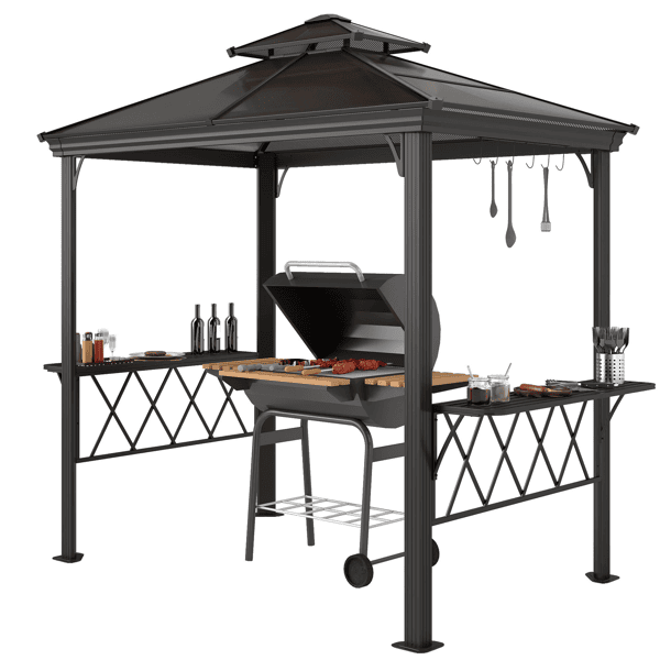 Arbecue And Cooking Pergola