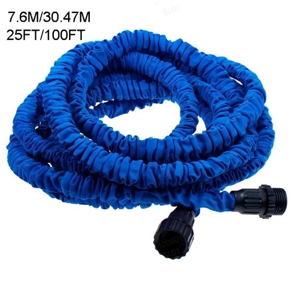 Telescopic Garden Hose With Spray Gun For Flexible Water Spraying