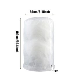 1PC Plant Covers Freeze ProtectionLarge Frost Cloths Blankets With Zipper Drawstring