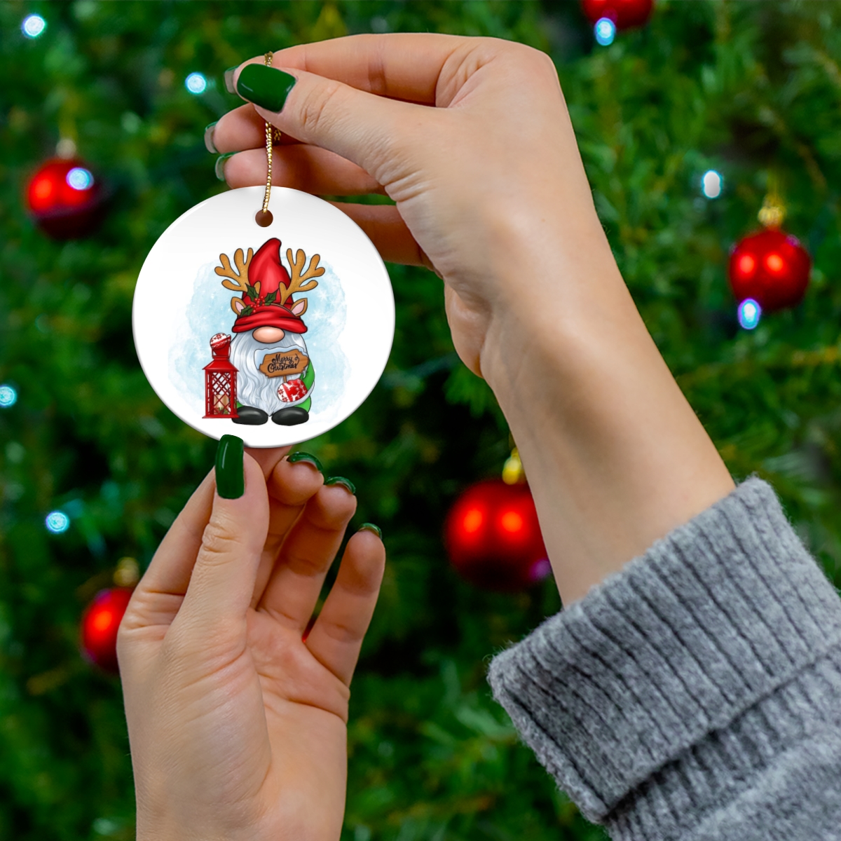 Christmas Gnome Ornament