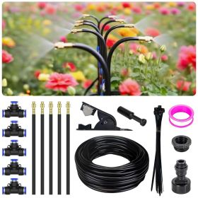 360 Adjustable Irrigation System Kit Garden Watering System Drip Irrigation Kit For Garden, Yard, Lawn, Greenhouse, Plants